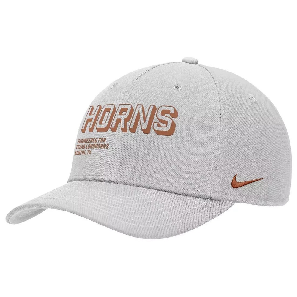 Nike Adult Texas Longhorns Photon Dust 'Engineered For' Rise Adjustable Hat